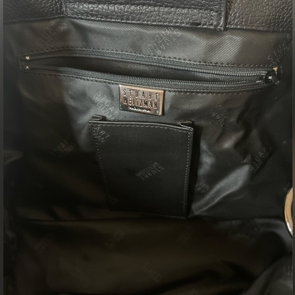 Stuart Weitzman silver studded purse - Picture 4 of 6